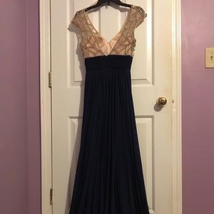 Night Shade A-Line Evening Gown